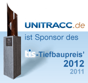 UNITRACC.de ist Sponsor des Tiefbaupreis 2012